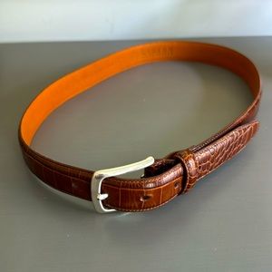 Ralph Lauren brown leather belt